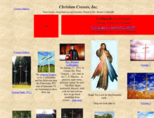Tablet Screenshot of christiancrosses.org
